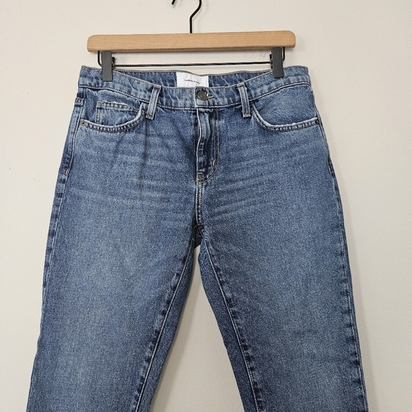 Current/Elliott The Easy Stilletto with rolled Hem blue jeans size 28 - Picture 3 of 8